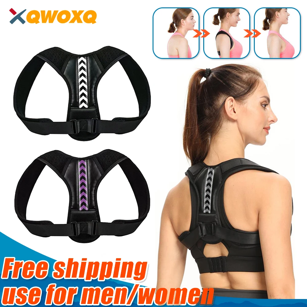 Back Posture Corrector Belt Adjustable Shoulde Neck Spine Reshape Body for Column Posture Correction for Women Men Straightener