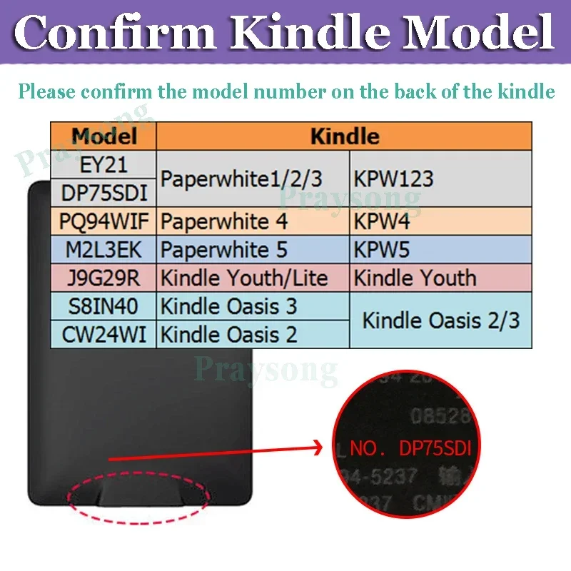 Clear Cover for Kindle 12th 2024 Paperwhite 6 7 Inch KPW5 Case for Kindle Colorsoft 11th Protective Case Paper White Funda