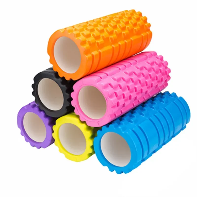 33cm Fitness Roller Yoga Column Fitness Yoga Accessories Yoga Cube Foam Roller Muscle Relax Foam Massage Roller Gym Fitness