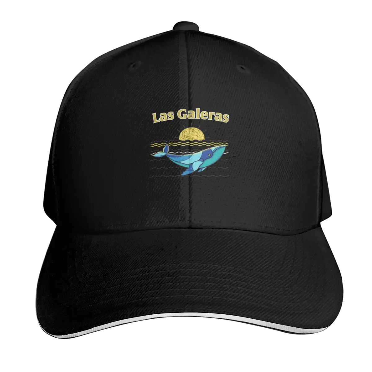

Las Galeras Dominican Republic Whale Baseball Cap Luxury man cap Hip Hop Luxury Brand Sunscreen For Men Women's