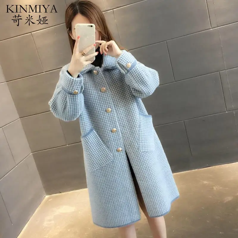 Vy1113 2020 primavera autunno inverno nuove donne di modo casuale Delle Signore di lavoro di usura bella Giacca donna femminile OL di lana cappotto