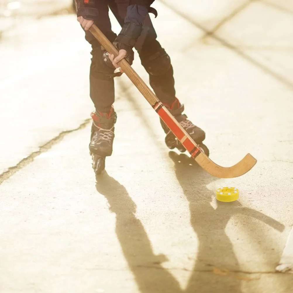 

2 шт. шайба для хоккея с шайбой, профессиональная тренировочная шайба из АБС-пластика, гладкая плоская поверхность, противоскользящая текстура для улучшения навыков спорта