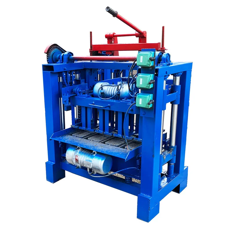 Concrete Block Molding Machine Brick Making Manual Hollow Cement Fly Ash Block Bricks Making Machinery Brick Block Maker