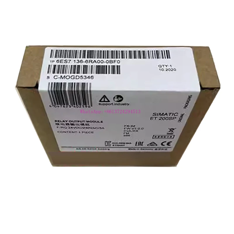 

New Original In BOX 6ES7 136-6RA00-0BF0 6ES7136-6RA00-0BF0 {Warehouse stock} 1 Year Warranty Shipment within 24 hours