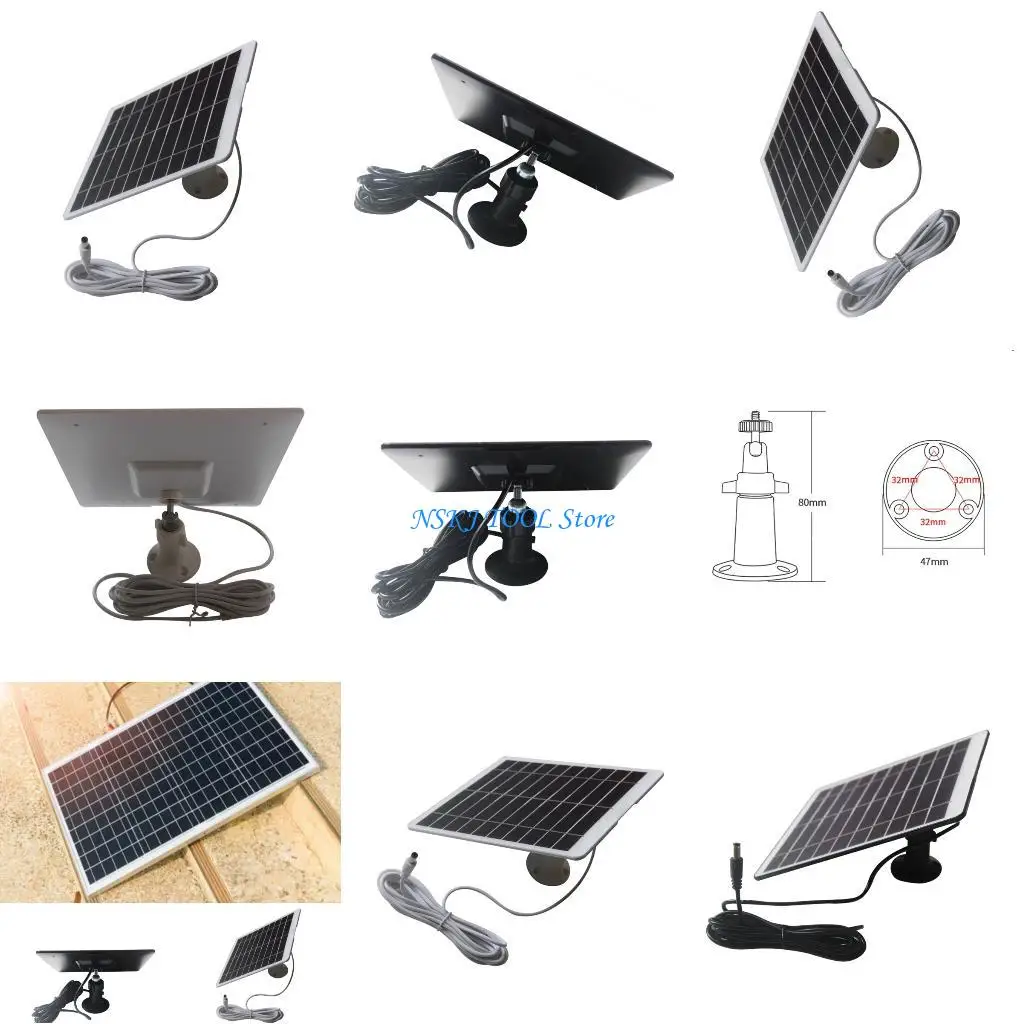 

L8RC 5W5V Photovoltaic Panel DIRECT CURRENT With Global Output Consistent For Multiple Devices