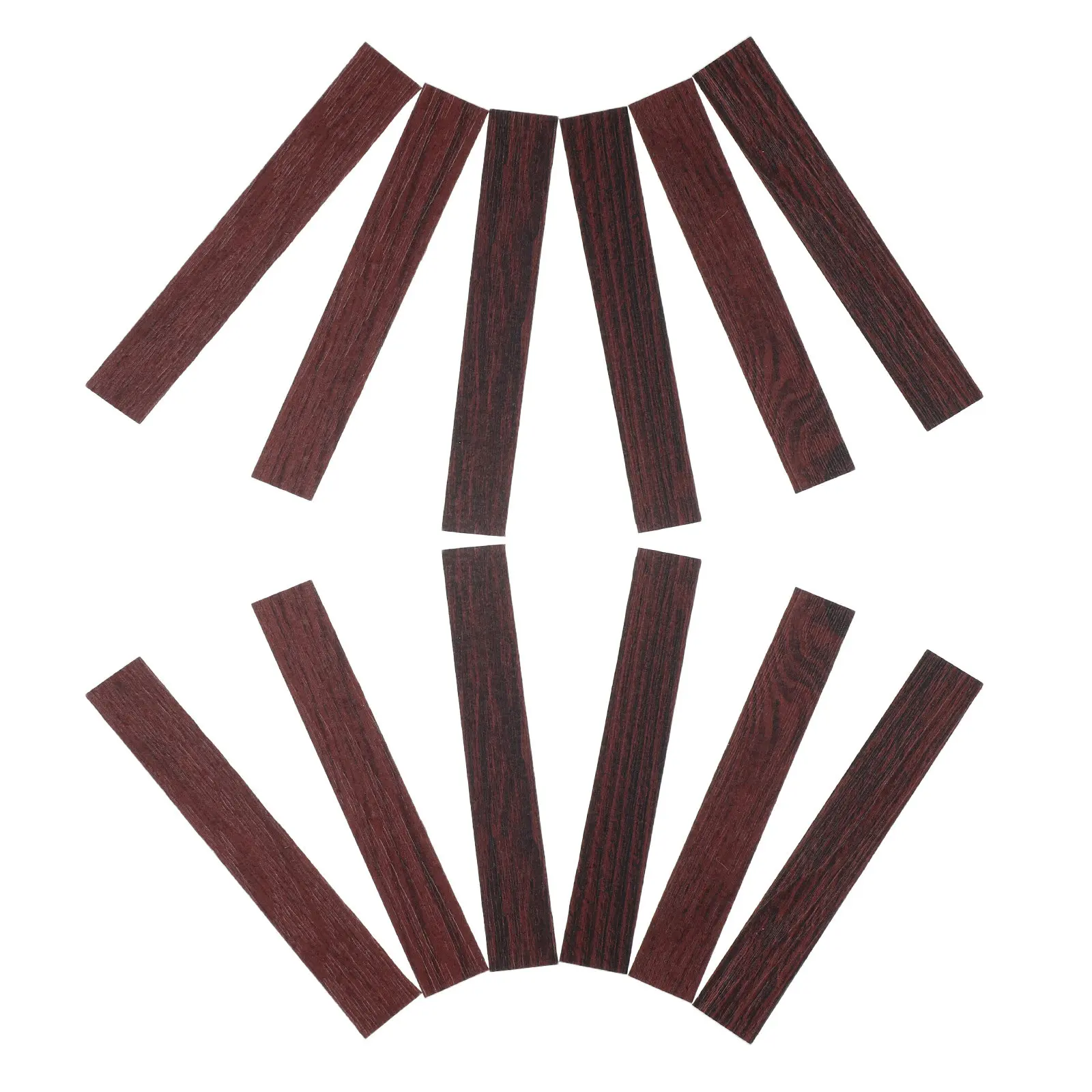 

40pcs Miniature Wood Flooring 1:12 Scale Realistic Wood Grain Floorboards For Diy Dollhouse Crafts Peel Stick Floor Tiles House