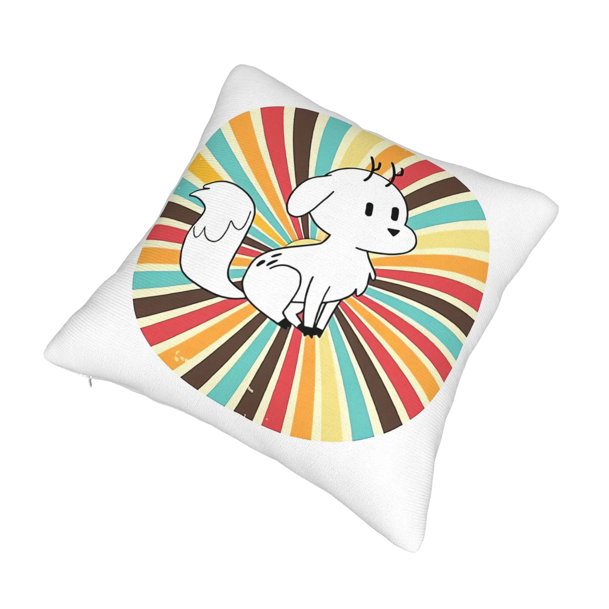 Deerfox Hilda And Twig Themed Stylish Home Accent Double Sided Printed Throw Pillowcase for Seasonal Decoration Changes