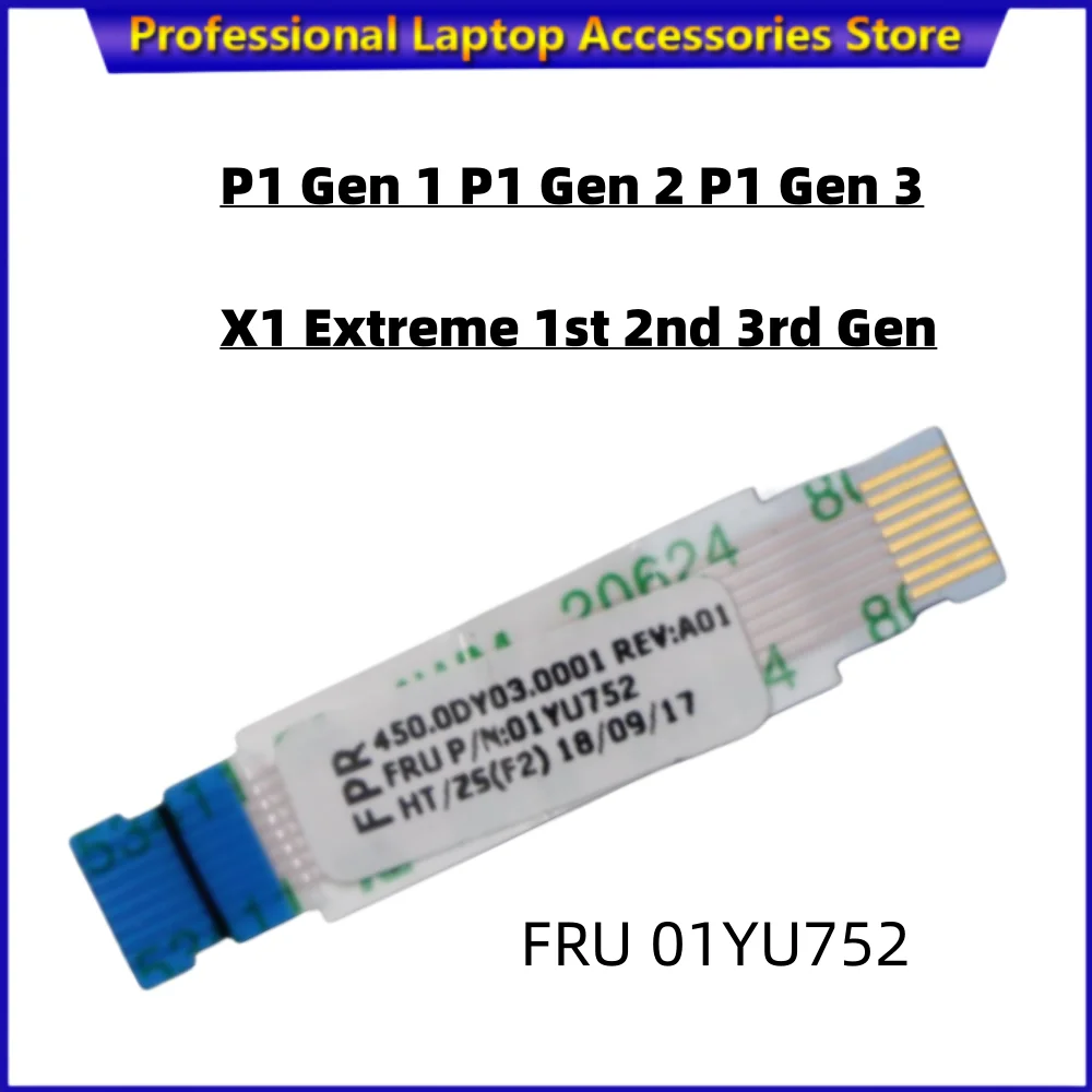 Nieuw Voor P1 Gen 1 P1 Gen 2 P1 Gen 3X1 Extreme 1 e 2e 3e Gen Vingerafdruklezer Sensor Verbindingskabel 01yu752 450.0dy03. 0001