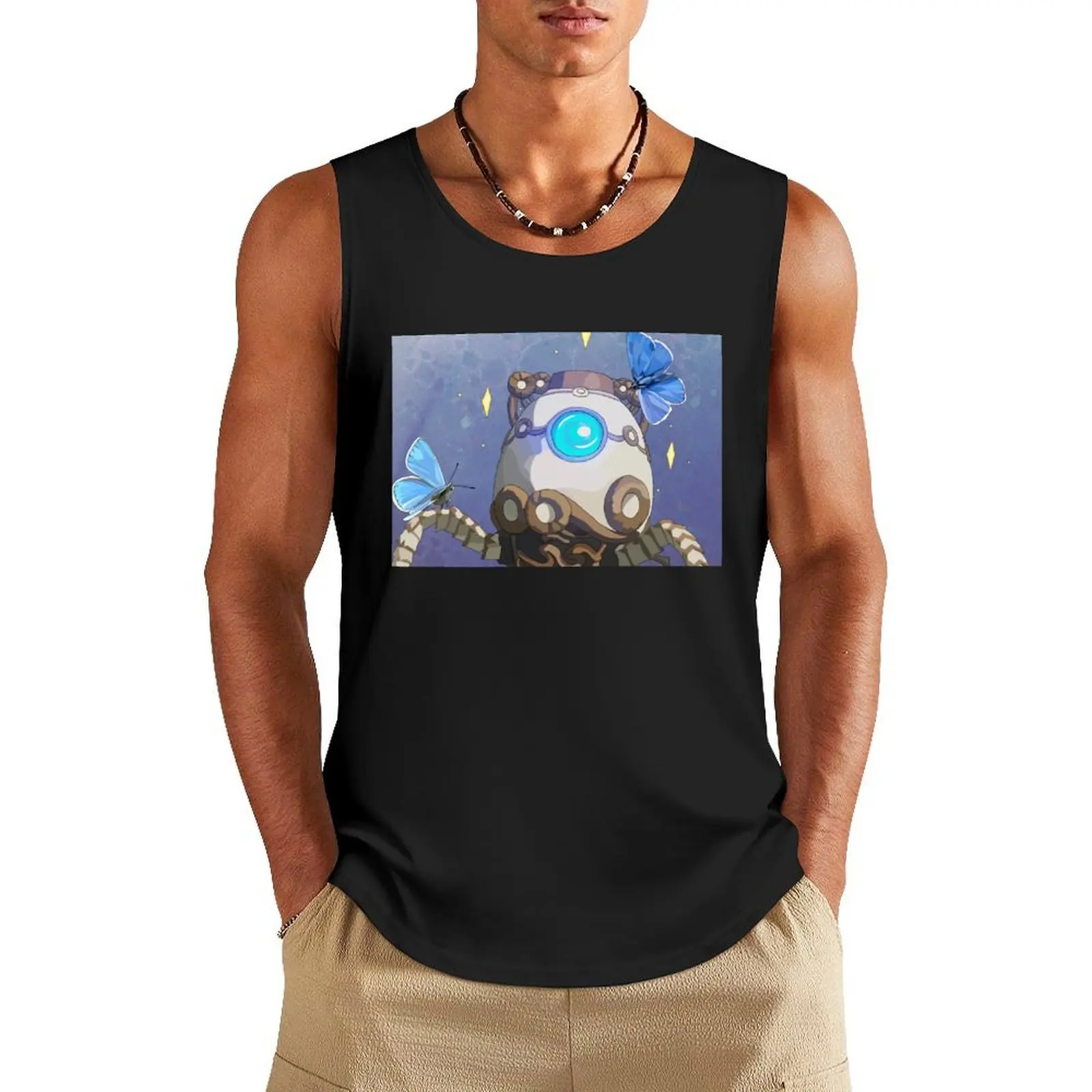 

Baby guardian Tank Top t shirt t-shirt for men Men's sports t-shirt sleeveless shirt man