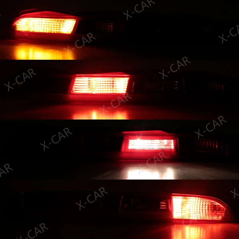 For Audi Q3 2011 2012 2013 2014 Rear Bumper Fog Lamp Tail Light Red Reverse Turn Signal Brake Light 8UD945095 8U0945096