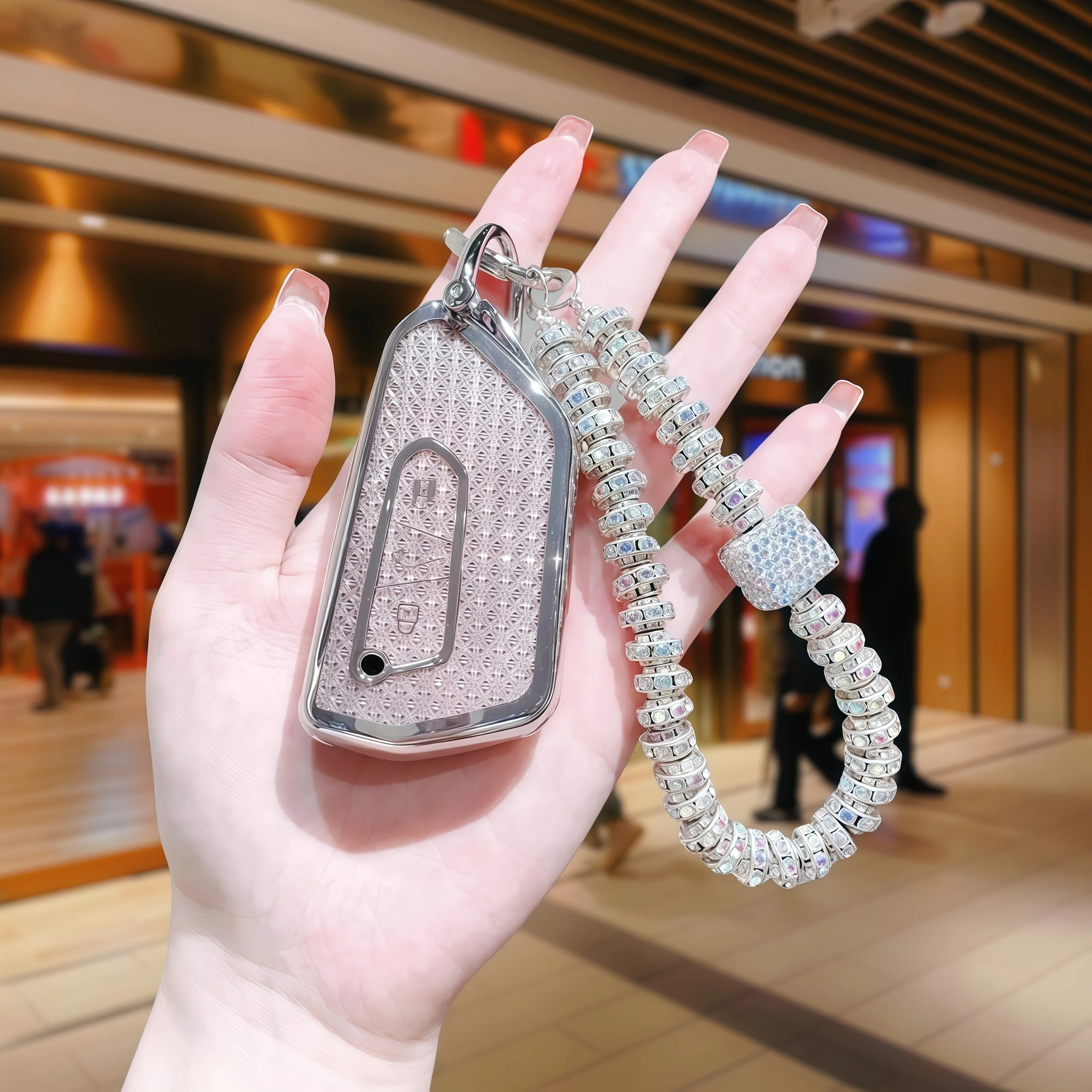 

Чехол для автомобильного ключа, защитный чехол для пульта дистанционного управления для VW Volkswagen Golf 8 ID.3 ID.4 Skoda Octavia A8 MK4 MK8 GTI R