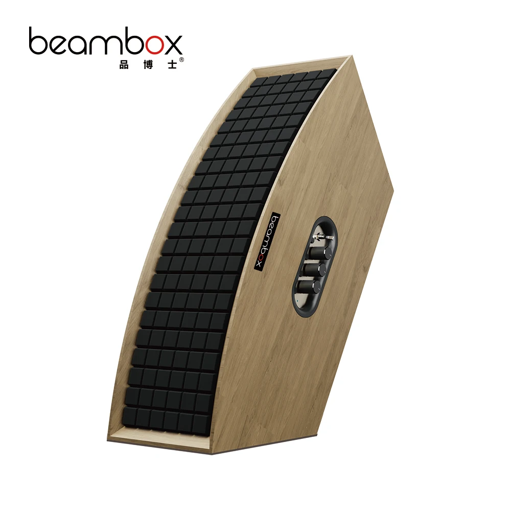 Hight Quality ARC II  Home Wooden Speaker 80w RMS System Sound Speakers With Battery and TWS for TV