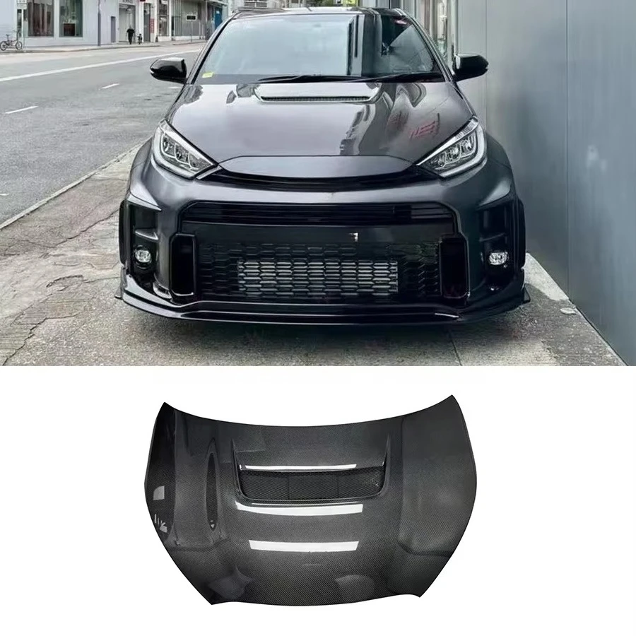 

Идеально подходящий карбоновый капот для Toyota Yaris GR GXPA16 2020-2022