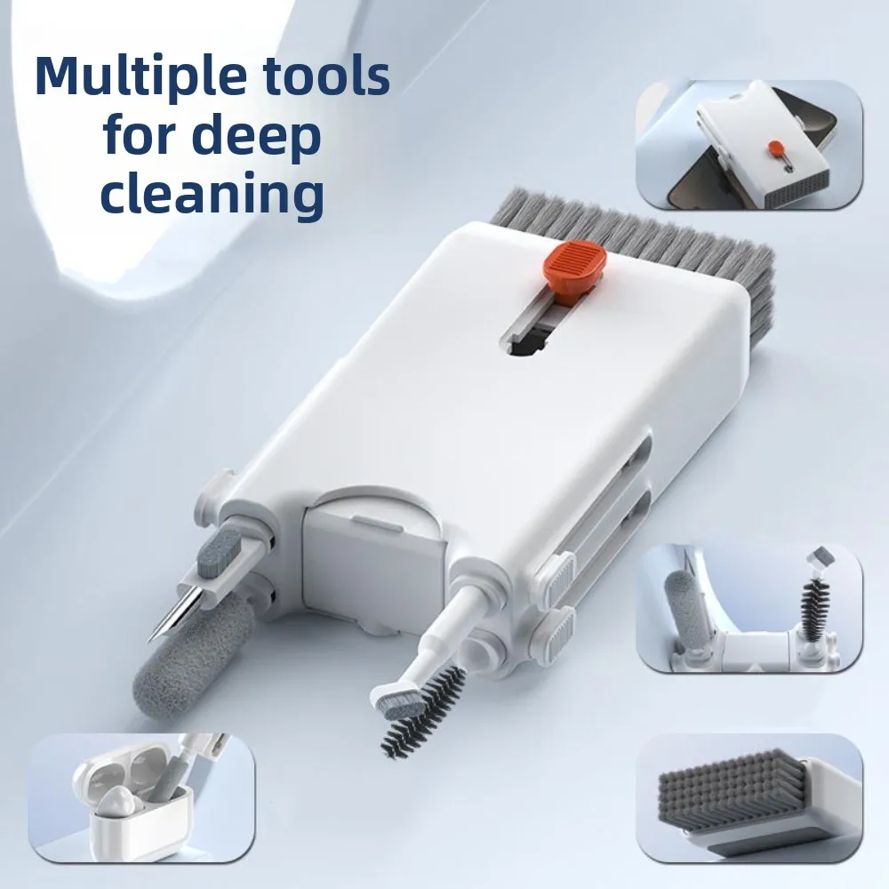 10 in 1 Electronic Cleaning Set Screen Cleaning Multipurpose Keyboard Cleaner Kit Portable Convenient