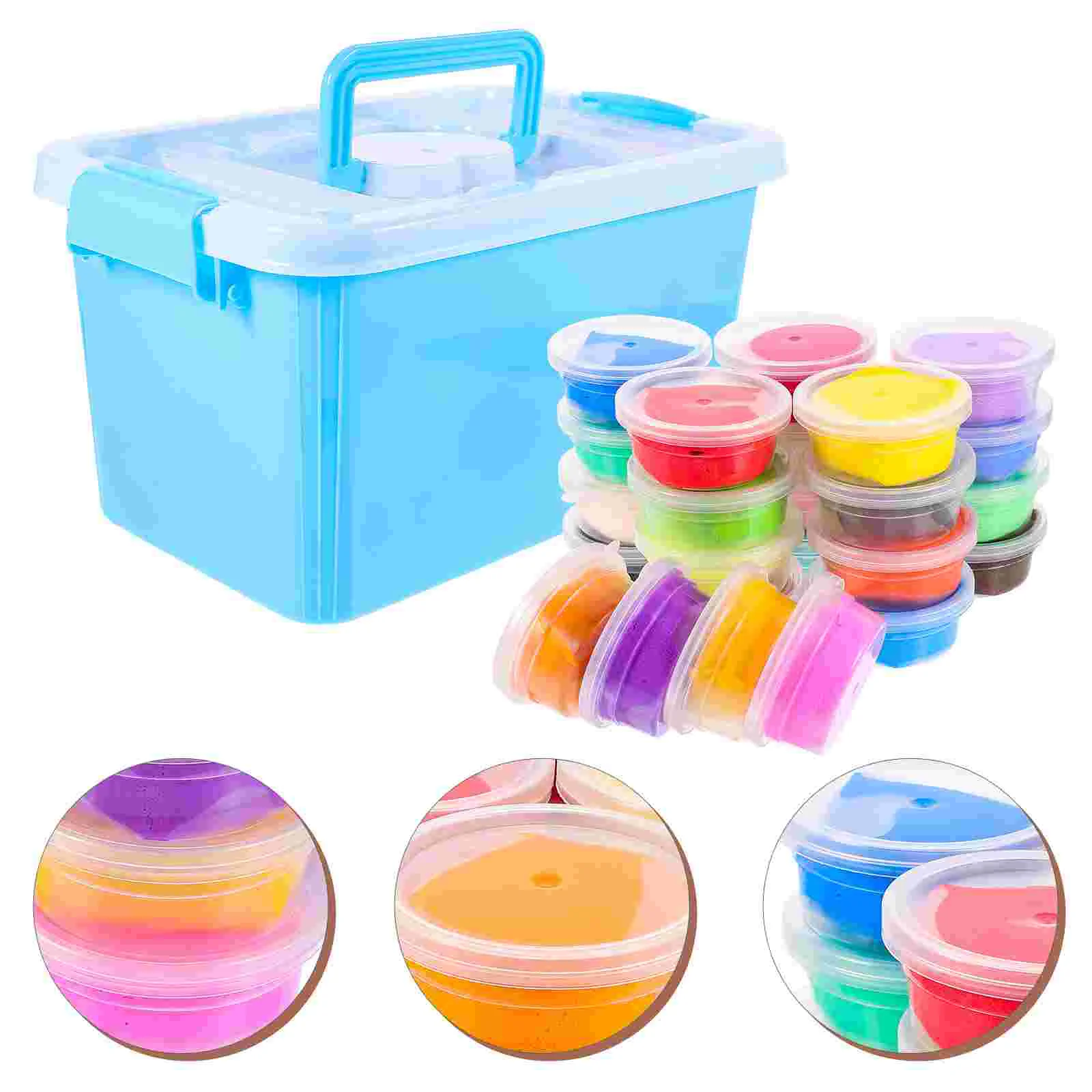 Children's Clay Air Dry for Kids Sculpting Tools Space Modeling Kit Bright Color Dryer Plaything Toddler