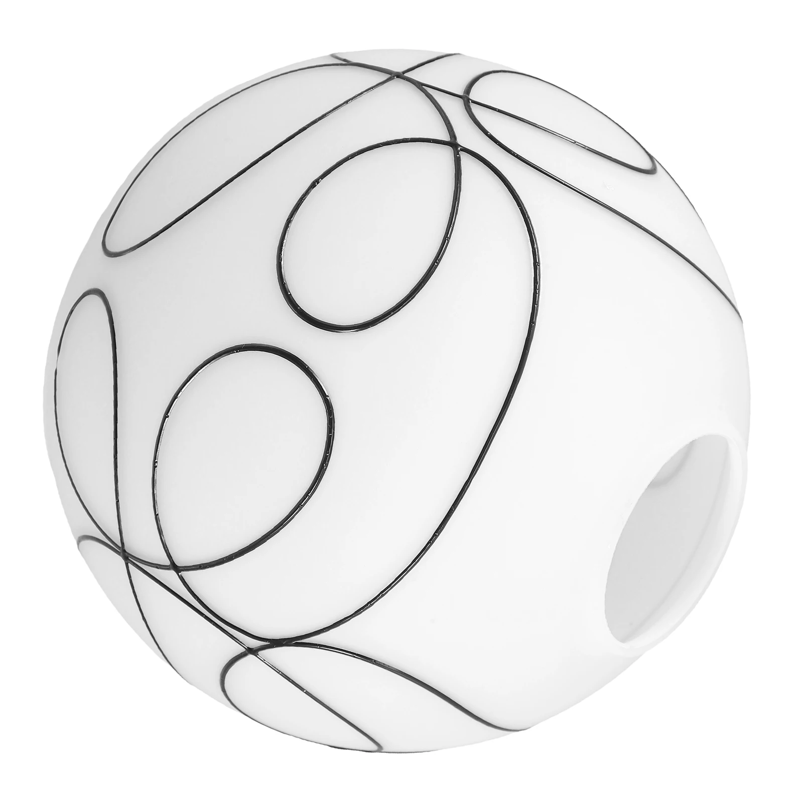 

White Frosted Glass Lampshade E27 Socket Pendant Lights Wall Sconces Table Lamps Elegant Design Soft Diffused Light Home Decor