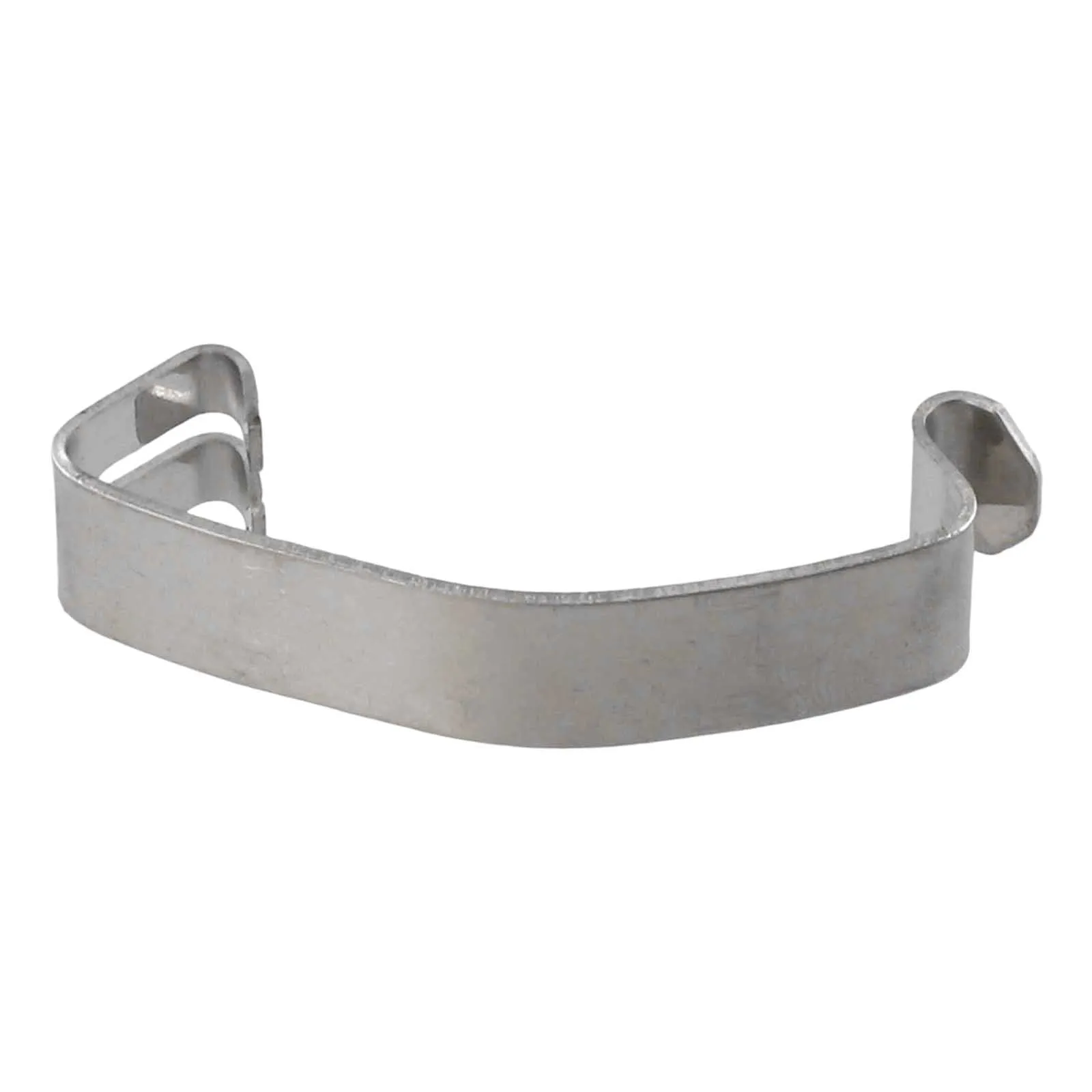Engine Air Cleaner Case Spring Clip Replacement for BMW with OEM Number 13711716113 Silver Stainless Steel Fastening Component