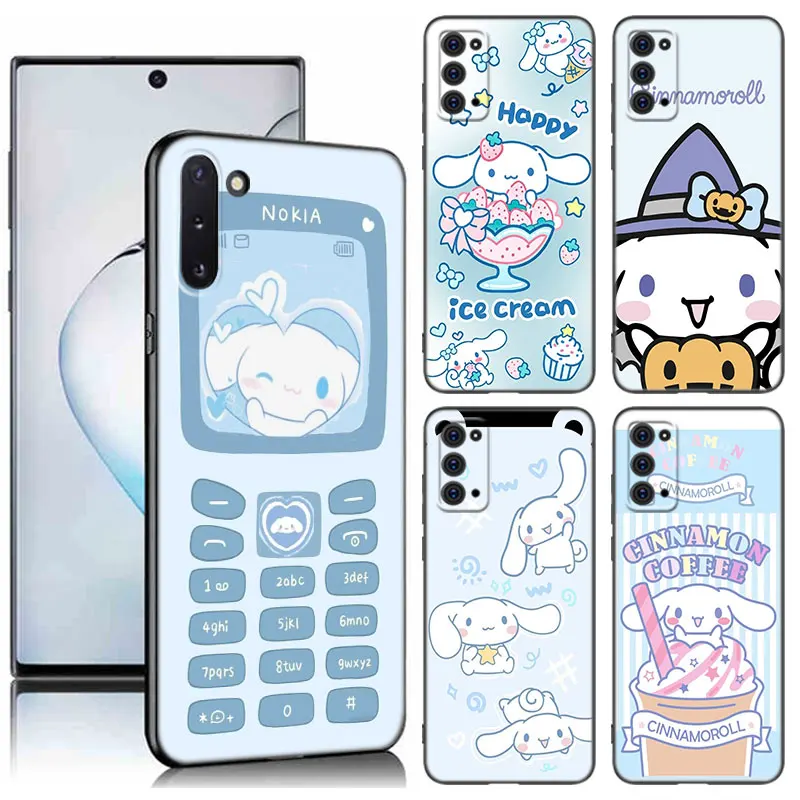 Kawaii Cinnamoroll чехол для телефона Samsung M30 M31 S Note 10 Lite 20 M04 M13 M32 M14 M23 M33 M34 M42 M52 M53 M54 M11 M12 M21 M22