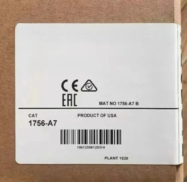 

Brand New Original 1756-A7 PLC Standard Chassis Black Panel Fast Delivey