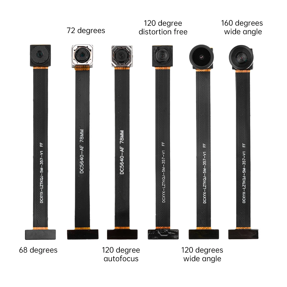 New 78MM OV5640 Camera Module 68 72 120 160 Degree Auto Focus AF High-definition 5 Million Pixels 24PIN DVP MIP I Interface