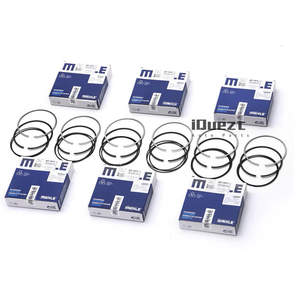 6x Piston Rings Set for Mercedes-Benz SLK350 SL350 S400 W221 R171 R230 M272 3.5L 2720300618