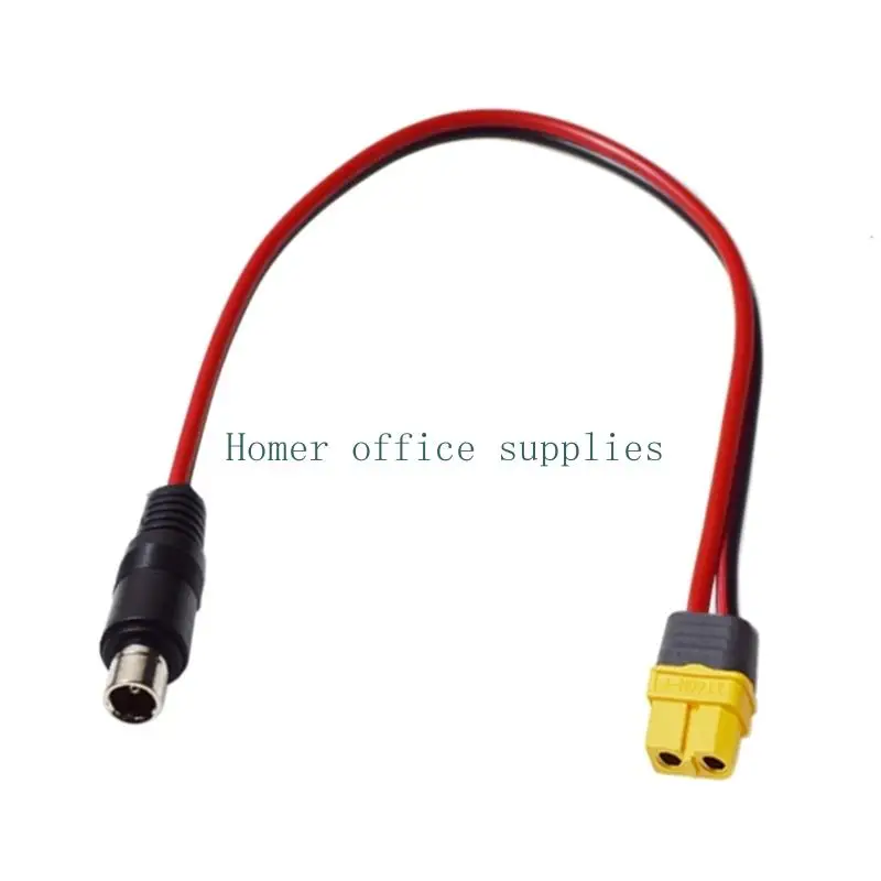 K43B 30CM XT60H To Dc8020 Power Cable For Solar Panel Battery Link and Device Car Vessel Aircraft
