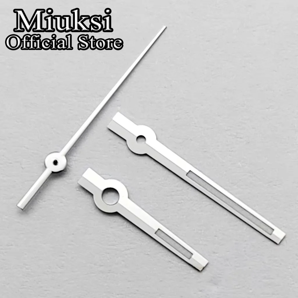 Miuksi Miyota 2115 Silberne Uhrzeiger Passend für Miyota 2115 2025 2035 2315 Uhrwerk Zubehörteil – Detail 2