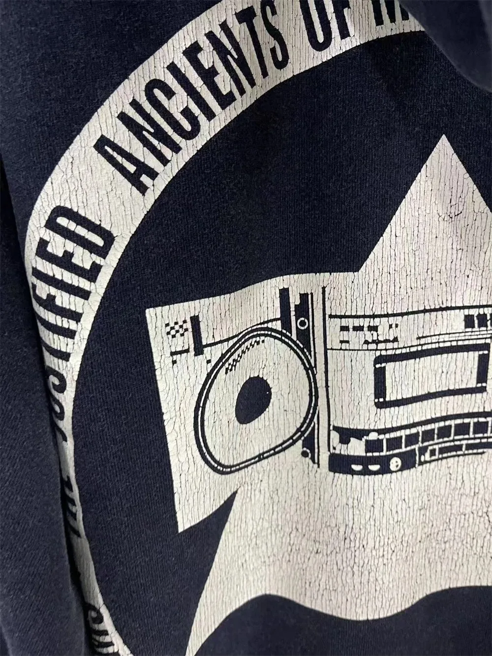 غسلها الأسود سانت KLF معرض محدود هوديي الرجال النساء الأسود الكلاسيكية العارض طباعة بلوزات مقنعين السترة #6