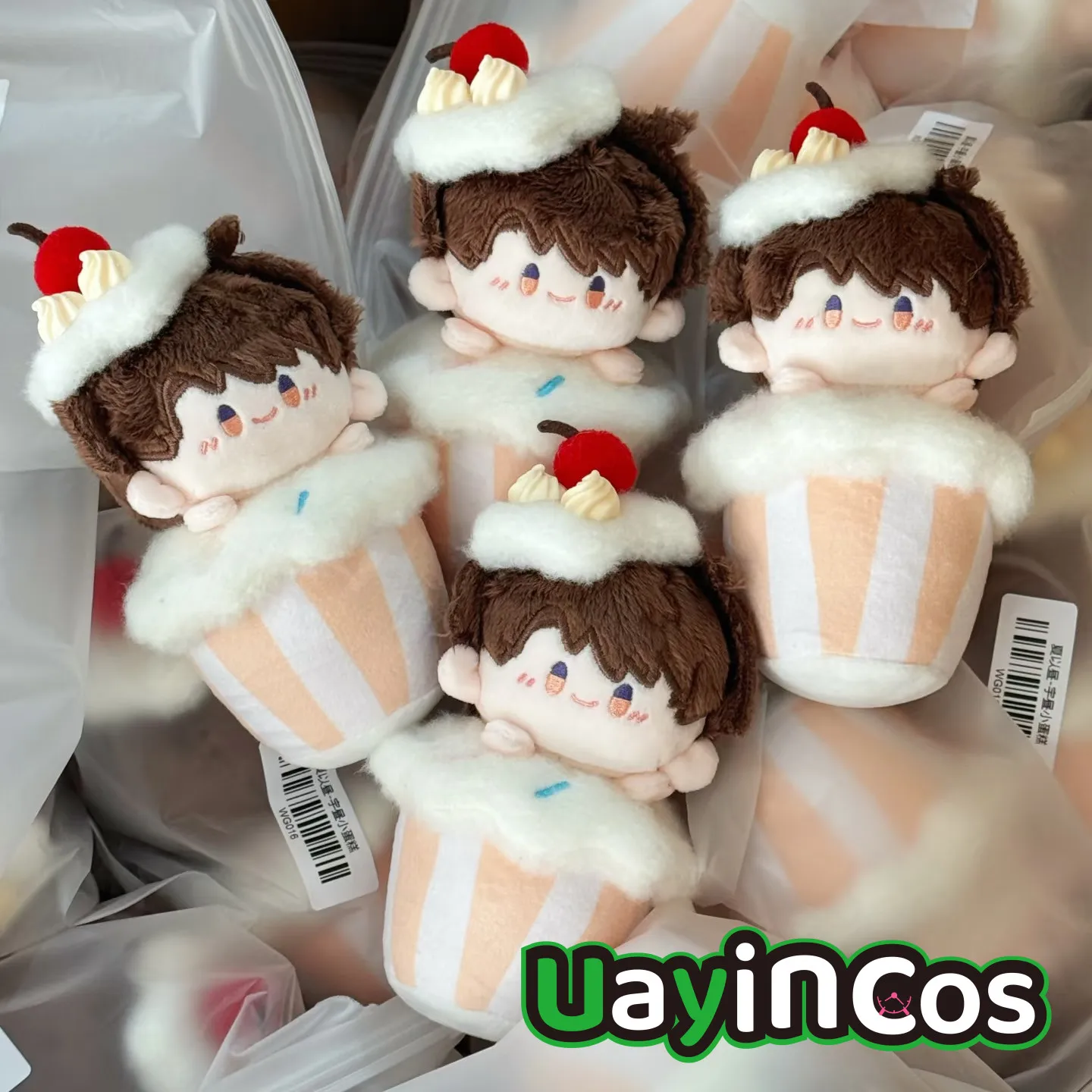 

10 см Love and Deepspace Sylus Caleb Zayne Rafayel Осьминог Шарики Мягкие плюшевые куклы Одежда Аниме Игры Брелок Сумка Игрушка Малыш