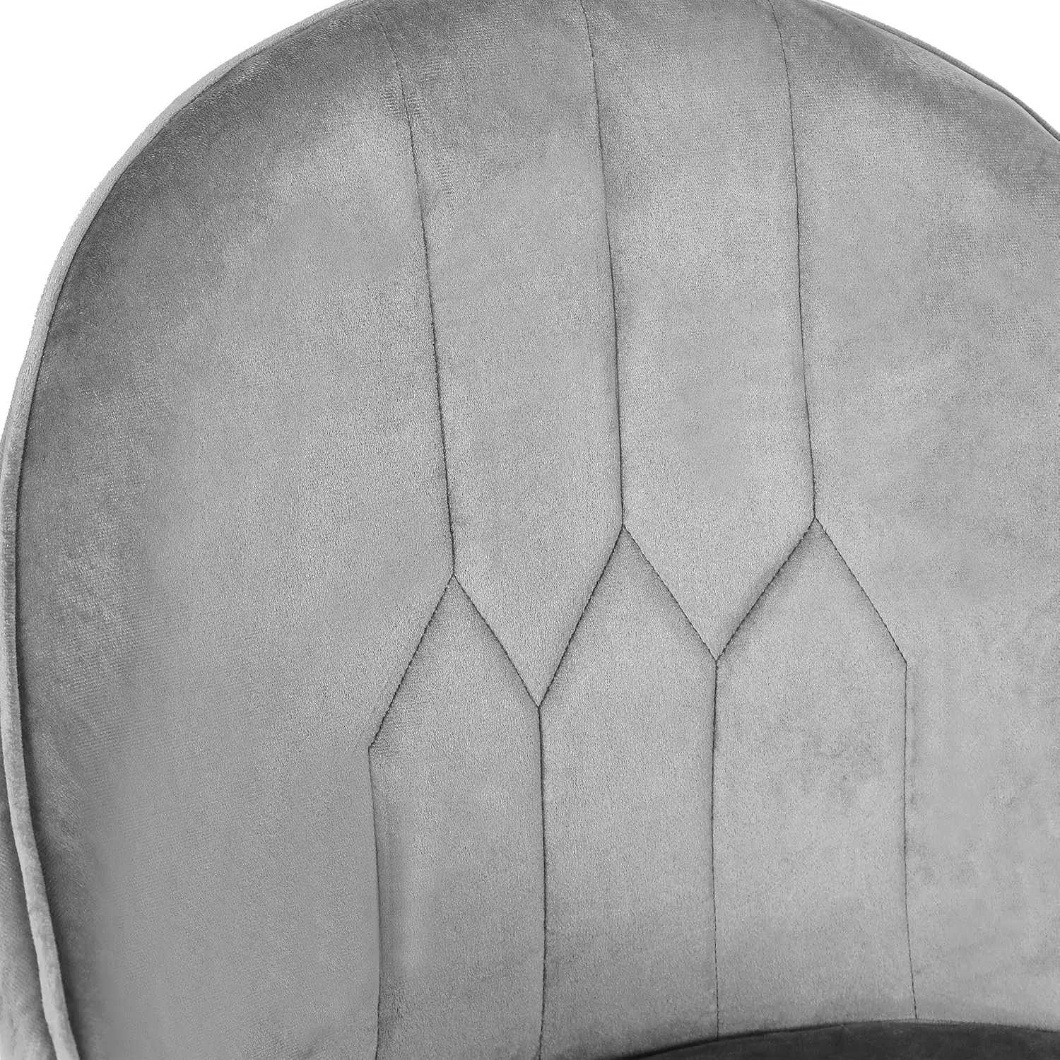 43.7"" Height Bar Stool With Backs Modern Accent Chairs,Upholstered Kitchen Stools With Footrest For Cafe, Pub, Set Of 2,Z-Gray