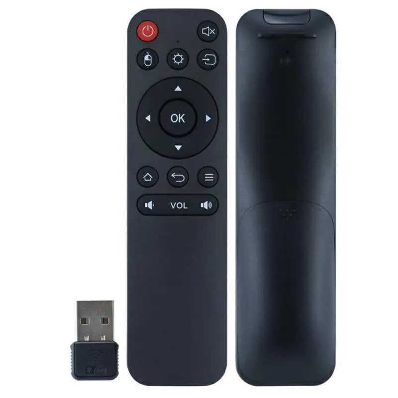 2.4G Wireless USB Receiver TV Box Remote Control BLE 5.0 Android Smart TV Box And PC/TV Wireless Air Mouse Consumer Electronics