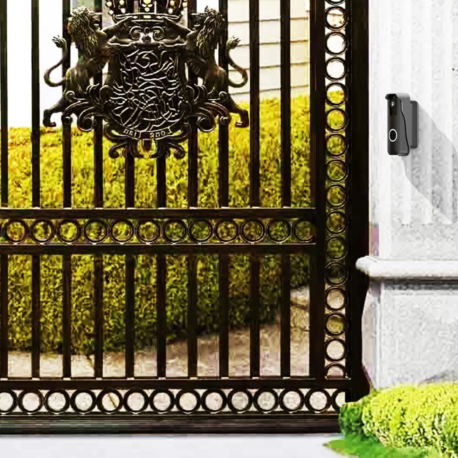 Doorbell Mount For Apartment Door Adjustable Doorbell Mounting Bracket No Drilling Outdoor Camera Bracket For Home Security