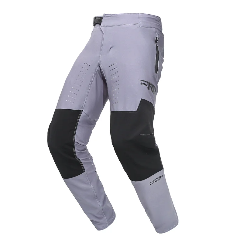 2023 New For Defend MX MTB DH Pants Ride Mountain Bike Pants Motocross Dirt Bike BMX XC Cycling Pants Bicycle Pants gray