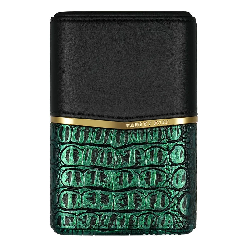 2025 جديد المحمولة السفر السيجار حالة الأرز الخشب السيجار أنبوب المرطب الفاخرة جلد البقر المرطب ترطيب السيجار اكسسوارات هدية