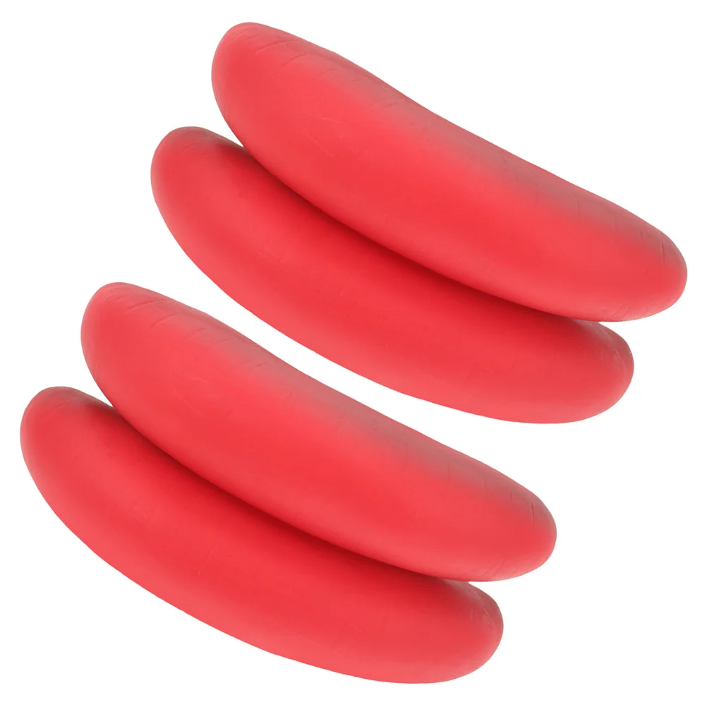 อุปกรณ์ประกอบฉากปากบวมปลอม 2 ชุด รูปทรงไส้กรอกสีแดง สำหรับงานปาร์ตี้แฟนซี ของขวัญแกล้งคน อุปกรณ์เสริมคอสเพลย์ ตลกขบขัน