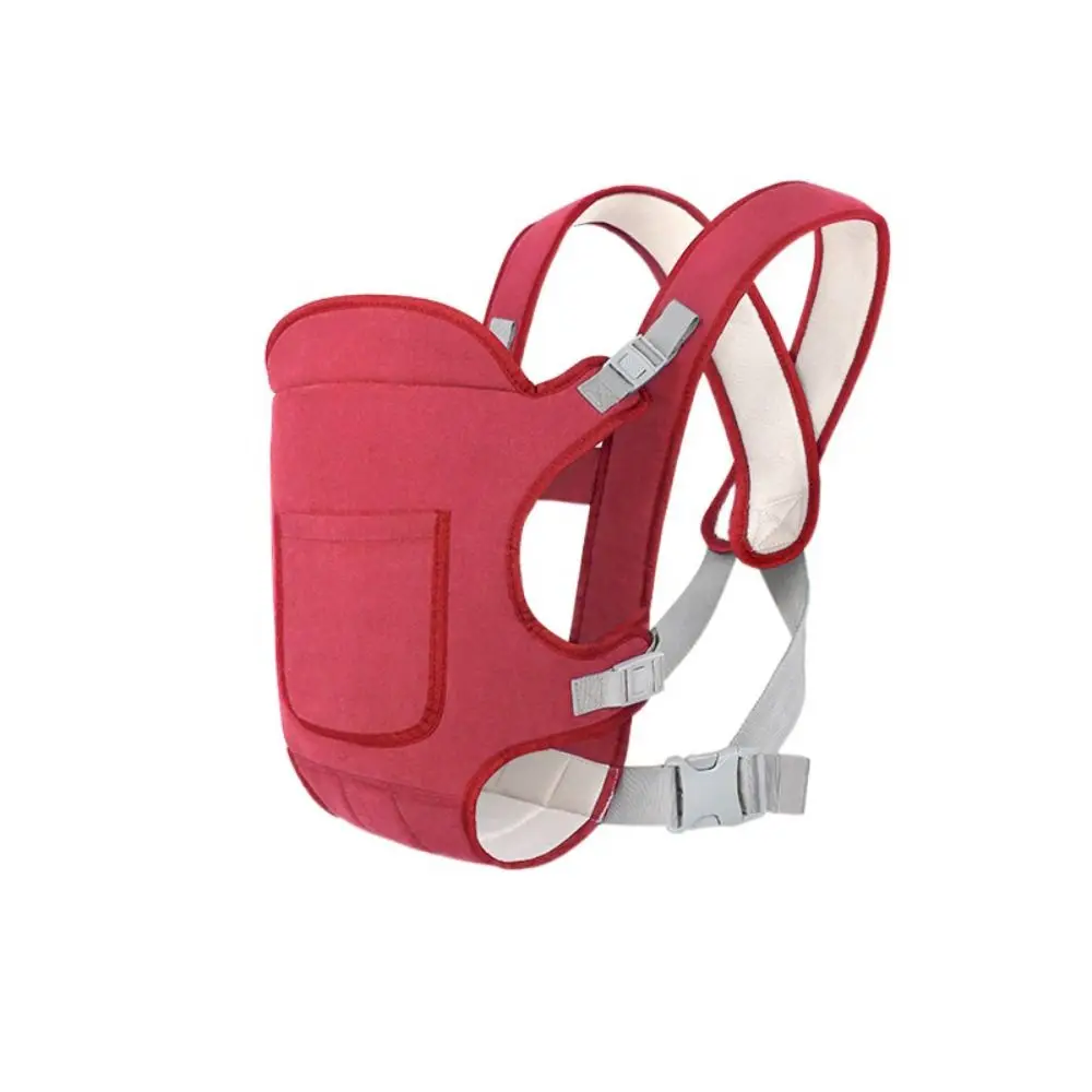 

Сплошной цвет, тканевая переноска, многофункциональные рюкзаки для младенцев, горизонтальный тип удержания, слинг для новорожденных с двумя плечами