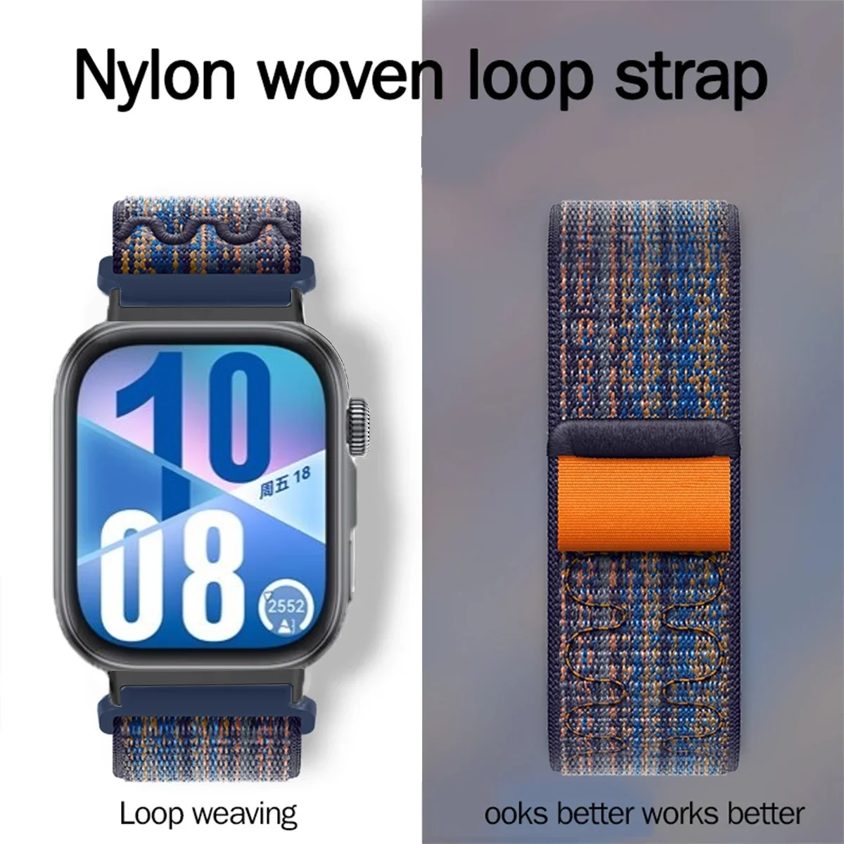 Correa de nailon con costura para Huawei Watch Fit 4 4 Pro, pulsera deportiva para Huawei Watch Fit 3, Correa reemplazable