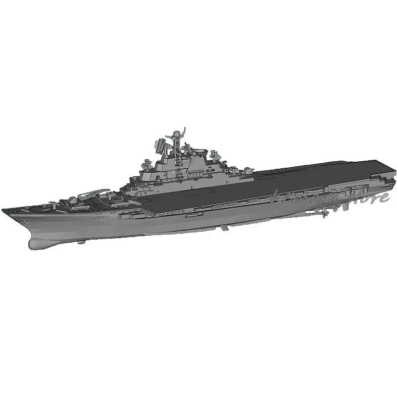 USSRS-Type 1143 Kiev Aircraft Carrier 1/2000/1250 Resin 3D Printed Model Resin Ship Warship Model Assembled Homemade Hobby