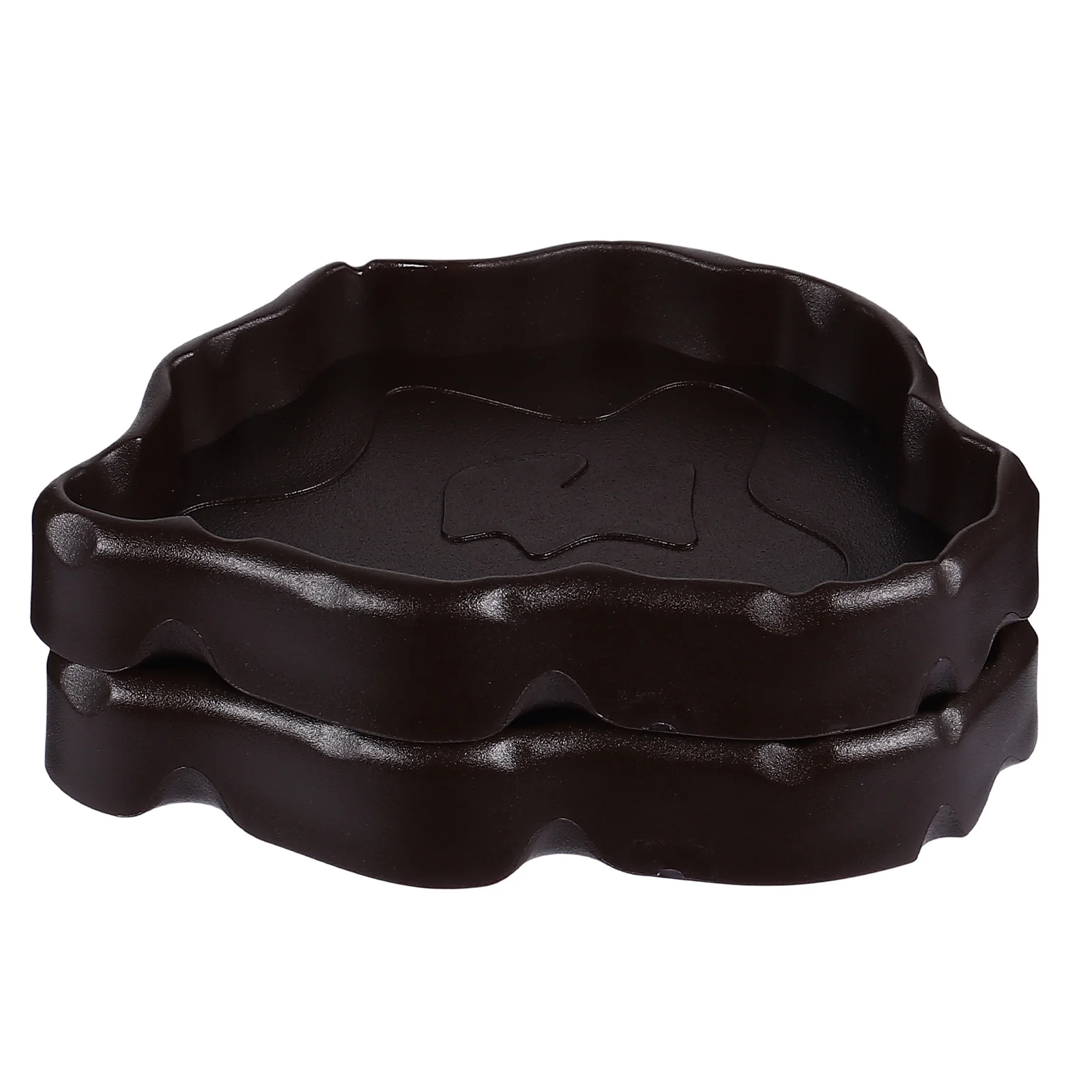 

2Pcs Lizard Feeding Bowl Reptile Drinking Dish for Gecko Snake Iguana Pet Cage Food Water Container Smooth Safe Design