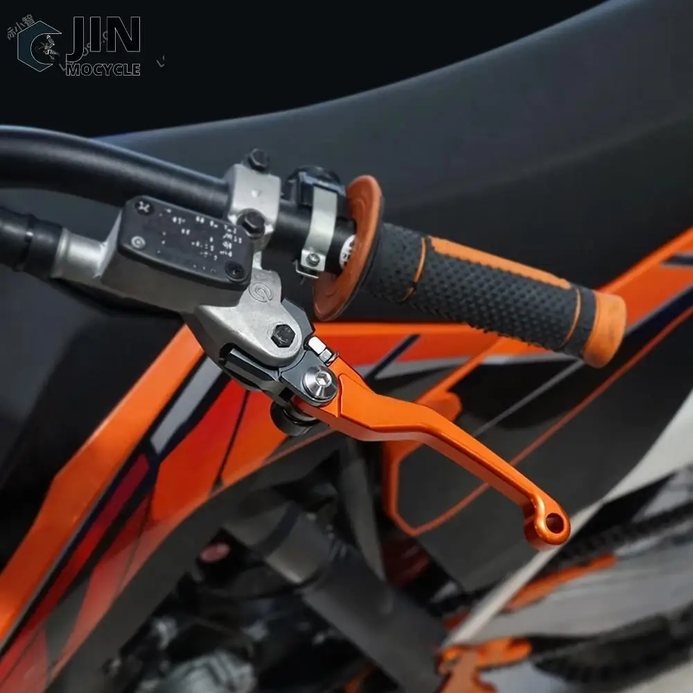 For K-T-M 450EXC 450 EXC 2014 2015 2016 2017 2018 Motocross Foldable Pivot Dirt Bike  Handlebar Brake Clutch Levers Handle Lever