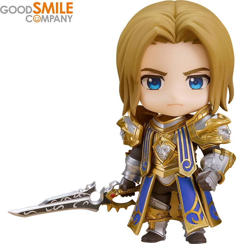 

Good Smile Company GSC 2329 Nendoroid World of Warcraft Anduin Wrynn Anime Figure Action Model Collectible Toys Gift