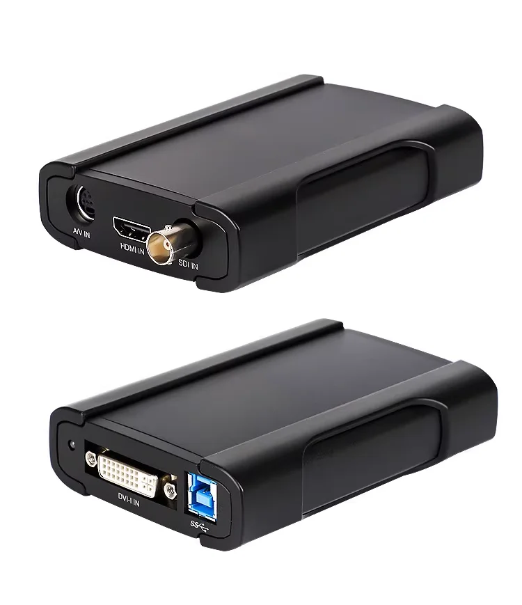 

High Speed SDI DVI VGA S-video CVBS YPbPr Component Composite to USB Live Streaming Webcasting Video Capture Card