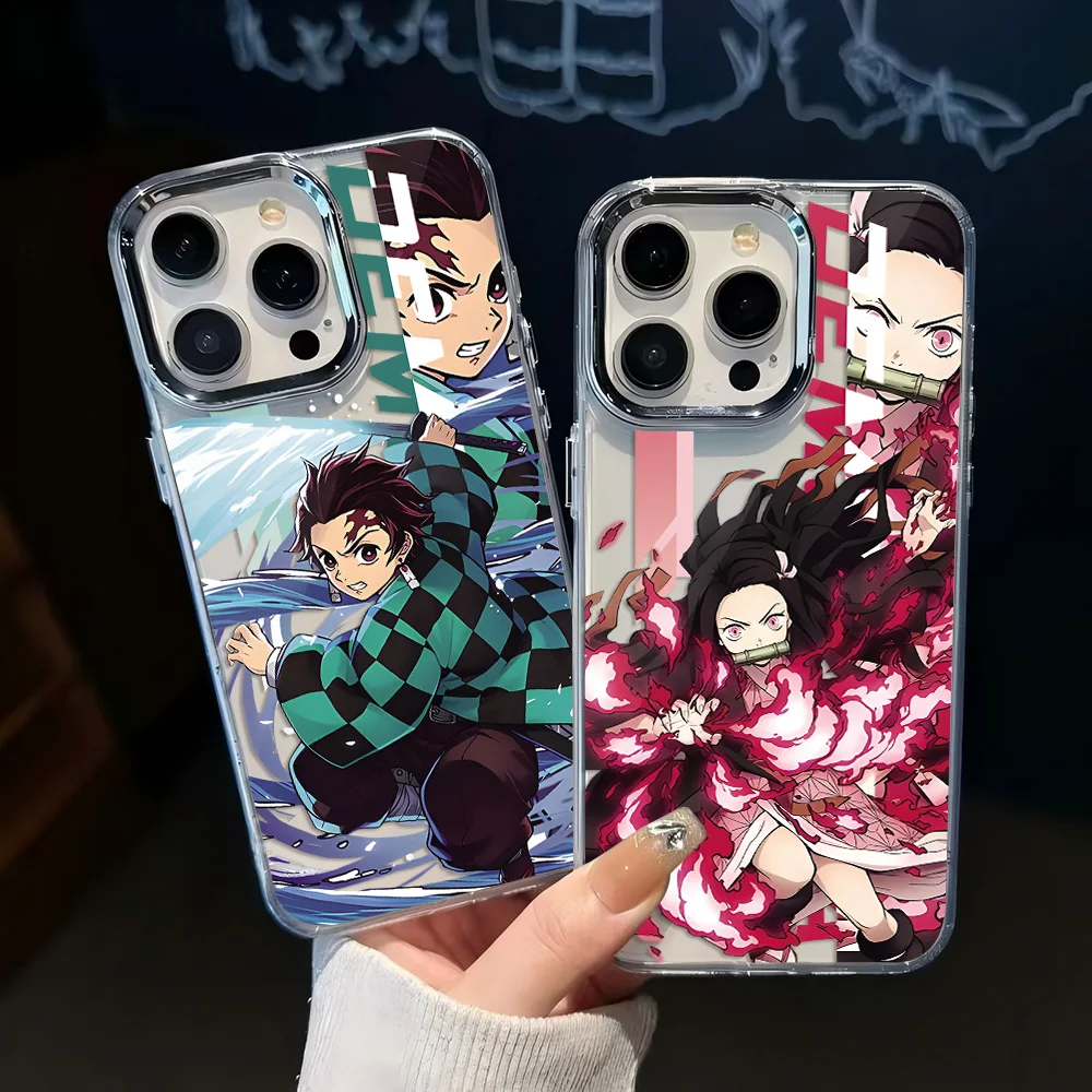 Hot Anime Demon Slayer Handyhülle für Google Pixel 10 9 8 7 8A 9A XL Pro 4G 5G Transparente weiche Silikon-TPU-Rückseite