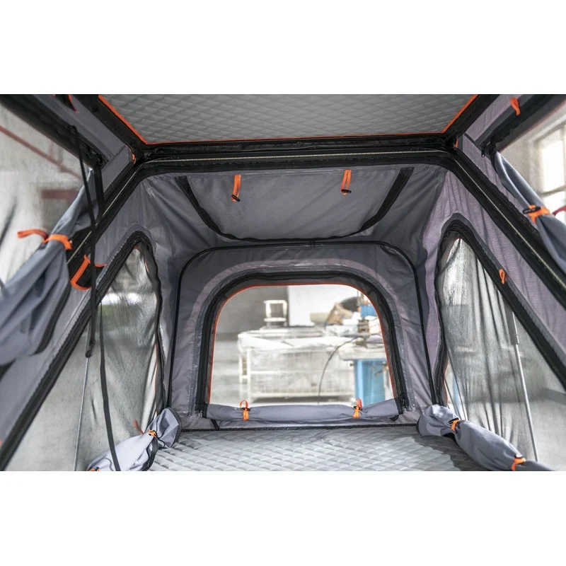 Car Accessories Z-Type Roof Tent Waterproof Ox Fabric Quick Install All Season Vehicle Overland Trip