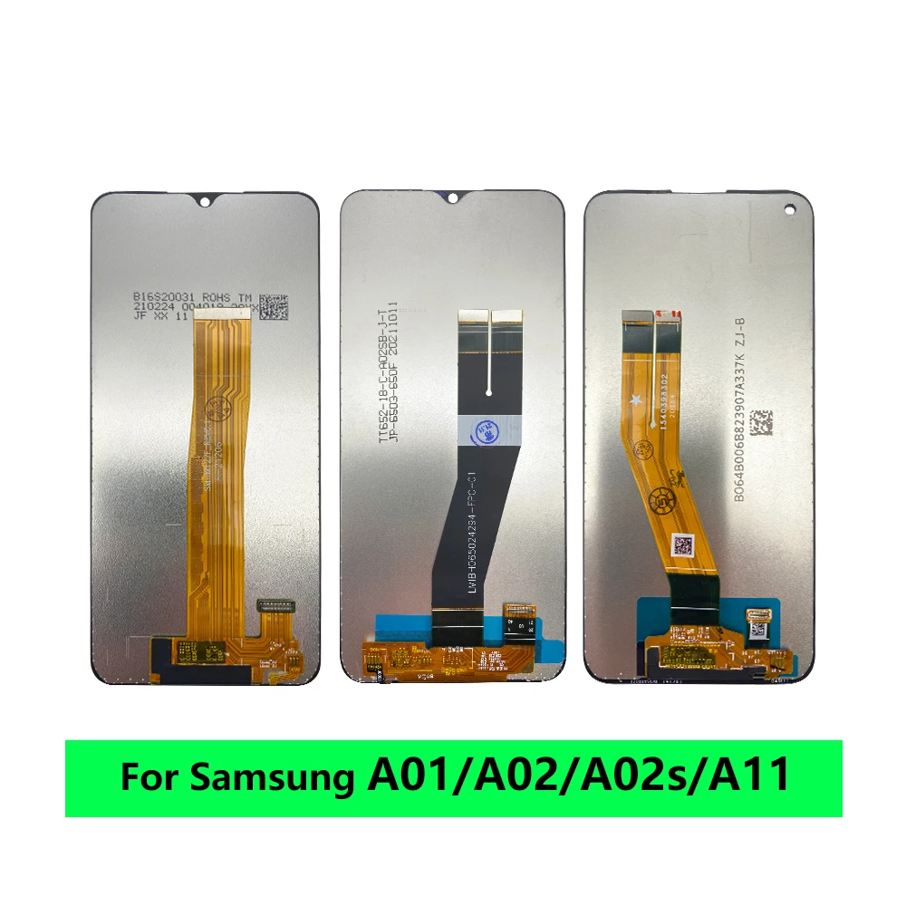 For Samsung A01 A02 A02S A11 A12 4G A31 A51 A71 A05S A05 A04S A23 LCD Display Touch Screen Digitizer Screen Replacement NO Frame