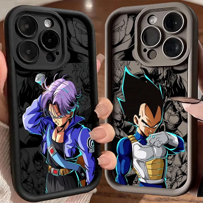 Anime VegetaS Trunks Phone Case for Motorola Moto Edge 70 G86 G56 50 G35 G34 G75 G PLAY G85 60 Neo Fusion Stylus Pro Ultra 4G 5G - view 3