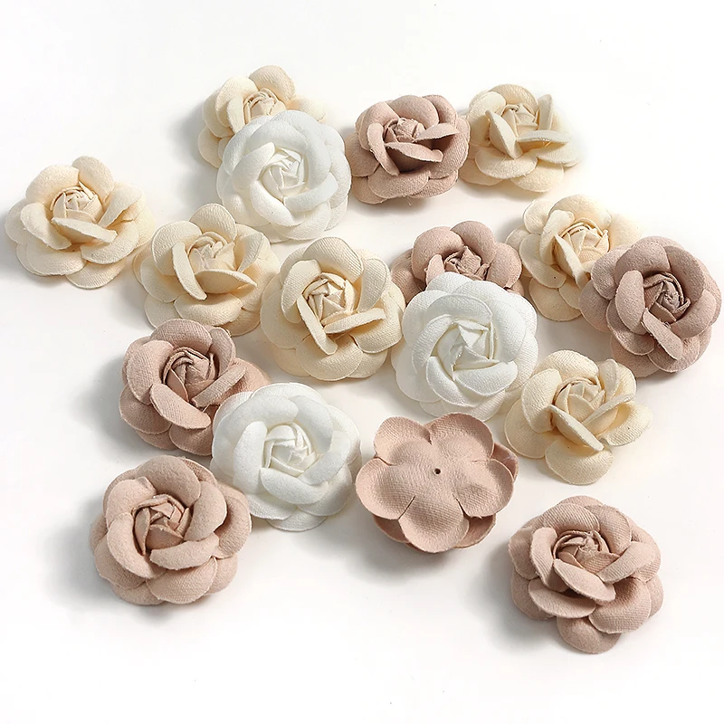 

5/10Pcs Rose Artificial Flowers Heads Home Decor Marriage Wedding Decoration Fake Flowers DIY Craft Wreath Scrapbook Accessories