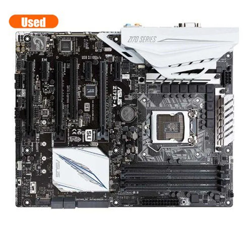 

,Asus Z170-A Desktop Motherboard Z170 Socket LGA 1151 i7 i5 i3 DDR4 64G SATA3 USB3.0 ATX On Sale