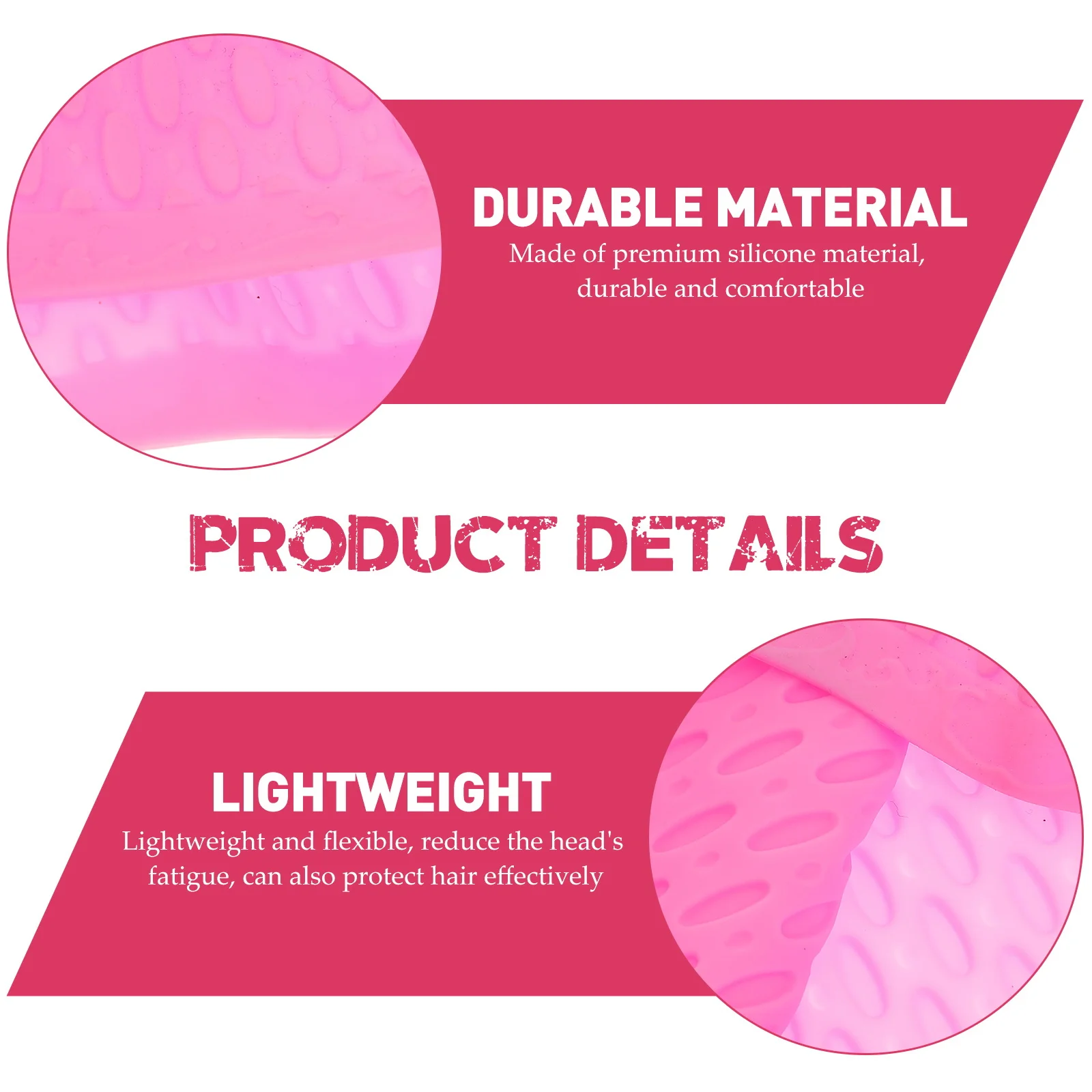 

Silicone Swimming Hat for Women Lavender Waterproof Elastic Lightweight Reduces Head Fatigue Easy to Put on and Take Off