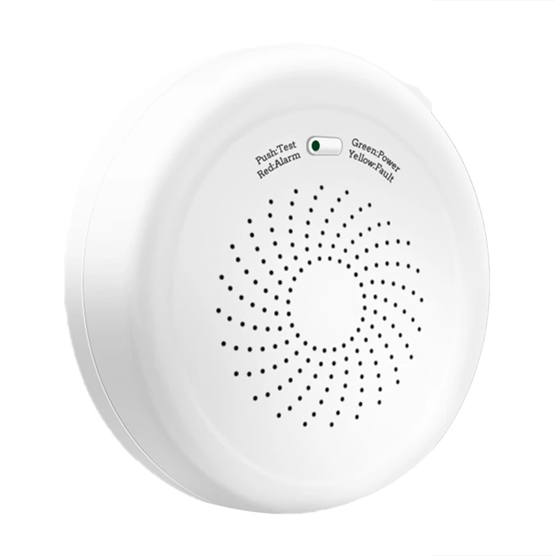 Smart Zigbee Gas Leakage Detector, Sensor Combustível, Tuya Smart Home, Life App, Controle Remoto, Plug UE